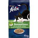 Felix Inhome Sensations - Kattenvoer Droogvoer - Kip Kalkoen & Groenten - 4 x 4 kg kattenbrokken