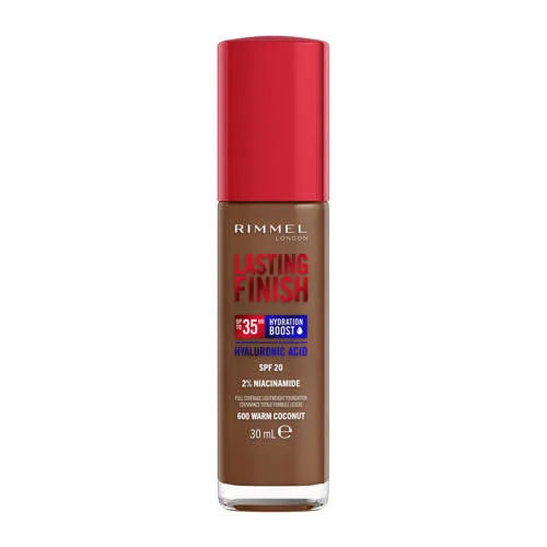 Rimmel London Lasting Finish 35HR foundation - 600 Warm Coconut