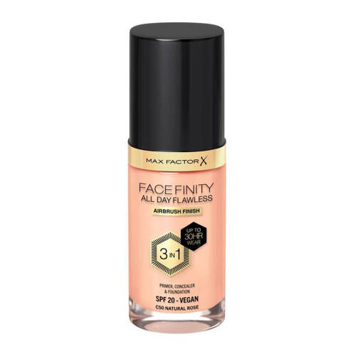 Max Factor Facefinity 3-In-1 D-5 Free foundation - C50 Natual Rose