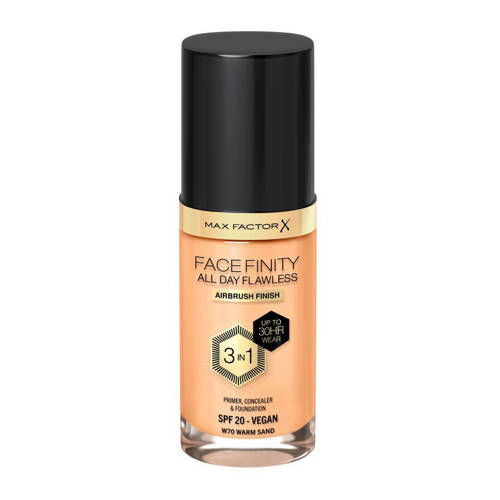 Max Factor Facefinity 3-In-1 D-5 Free foundation - C70 Warm Sand