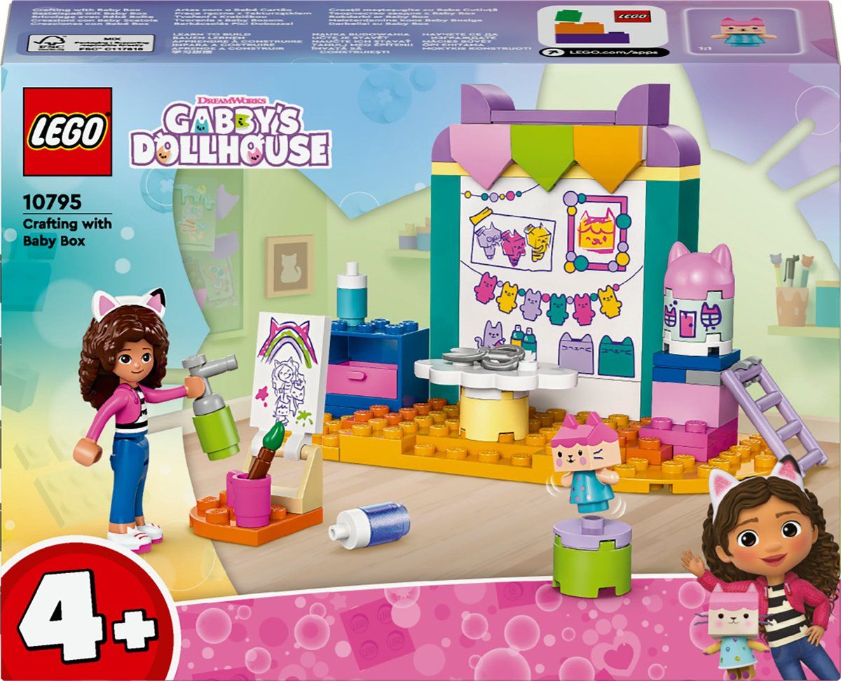 LEGO Gabby's Dollhouse Knutselen met Babykitty 10795