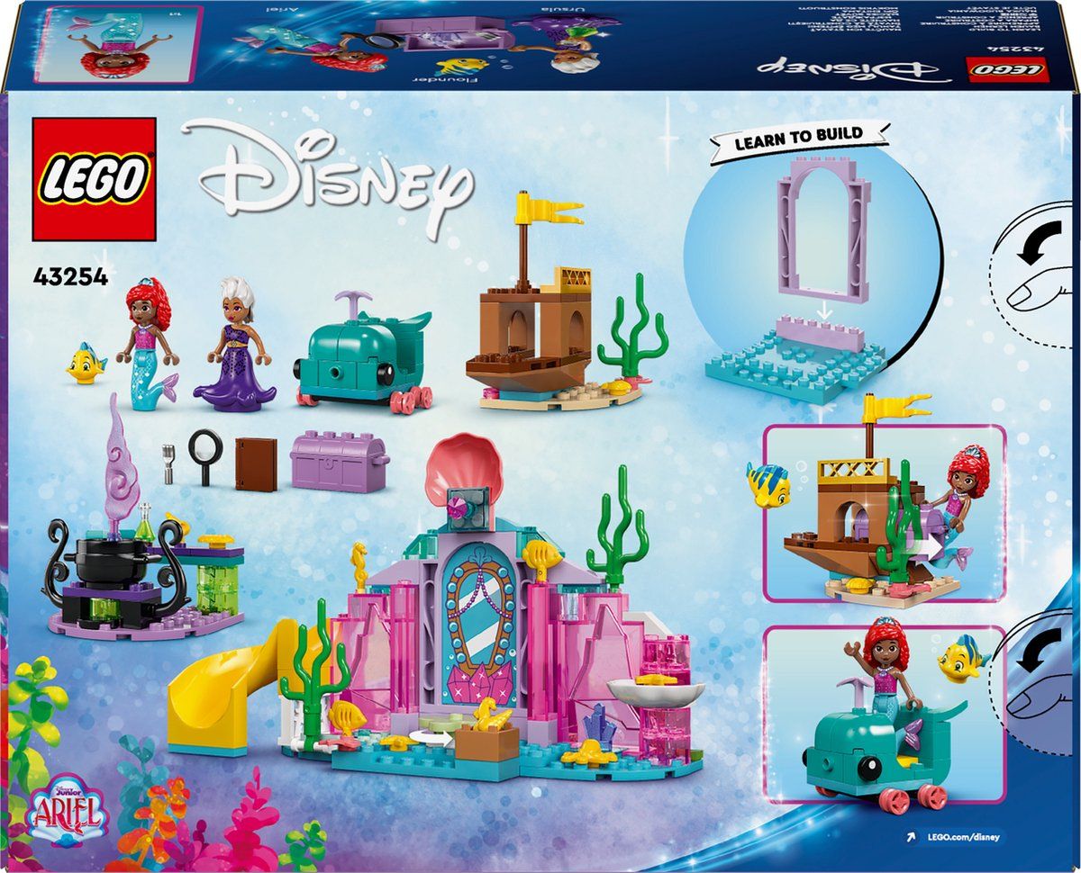 LEGO Disney Princess Ariëls kristalgrot 43254