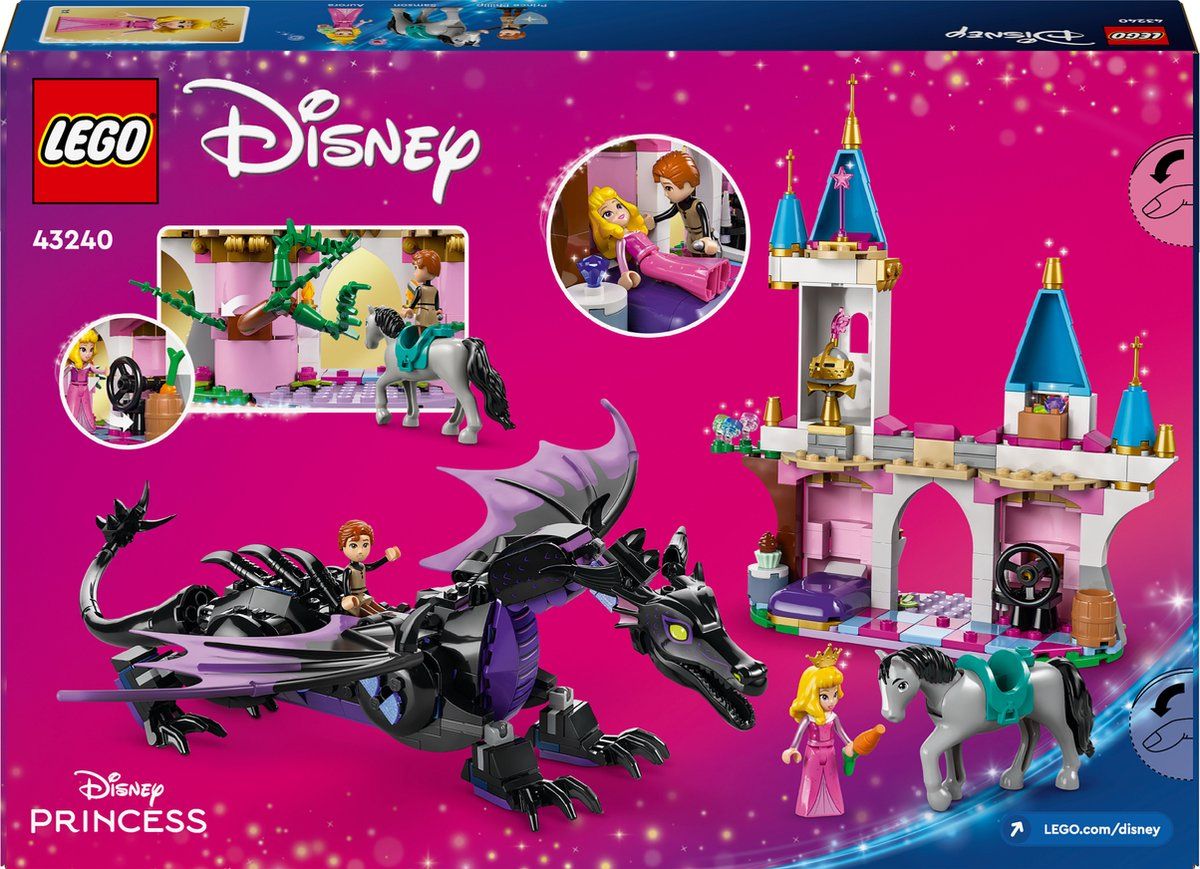 LEGO Disney Princess Maleficent in drakenvorm 43240