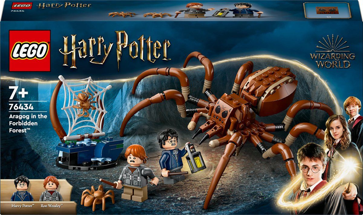 LEGO Harry Potter Aragog in het Verboden Bos 76434