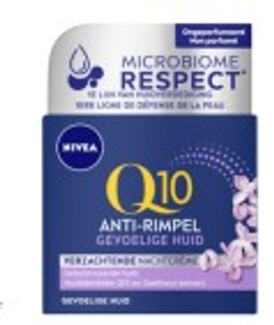 NIVEA Q10 power anti-rimpel verzachtende nachtcrème - 50 ml