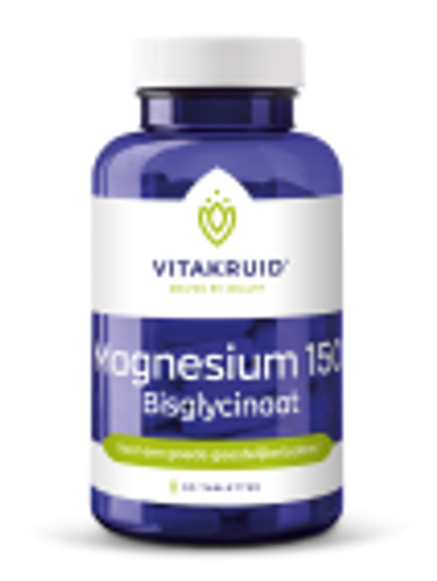 Vitakruid - Magnesium 150 bisglycinaat - 90 Tabletten