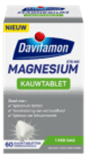 Davitamon Magnesium Kauwtabletten - 60 stuks
