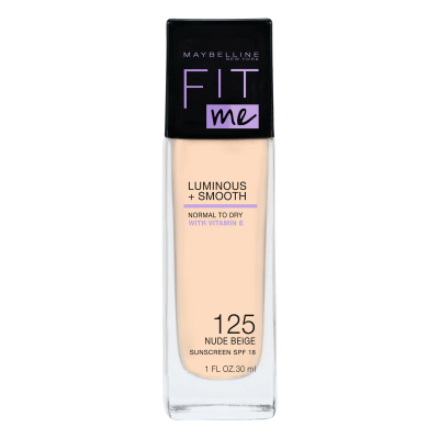 Maybelline Fit Me Foundation Nude Beige 125