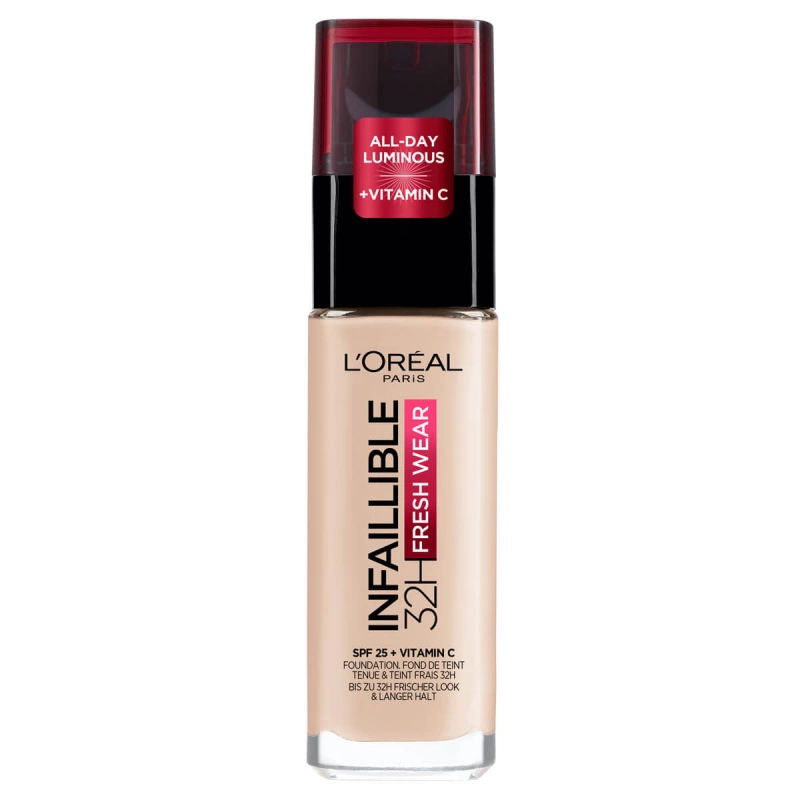 L'Oréal Paris Infaillible 32H Fresh Wear Foundation Porcelain 15 30 ml