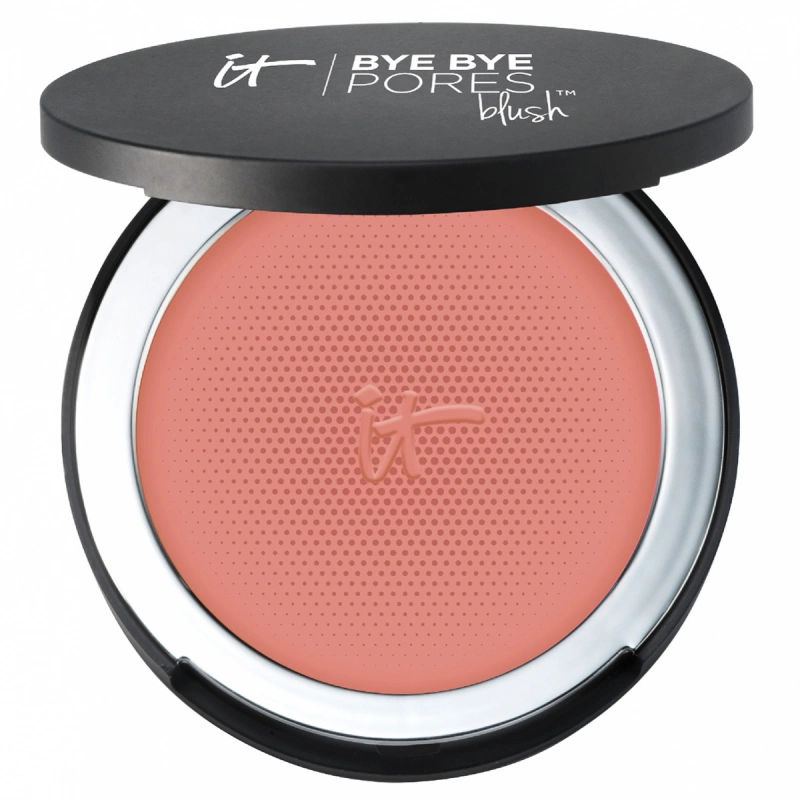 IT Cosmetics Bye Bye Pores™ Blush - Talkvrij - Opbouwbare blush & Vermindert Zichtbaarheid van Poriën - Naturally Pretty