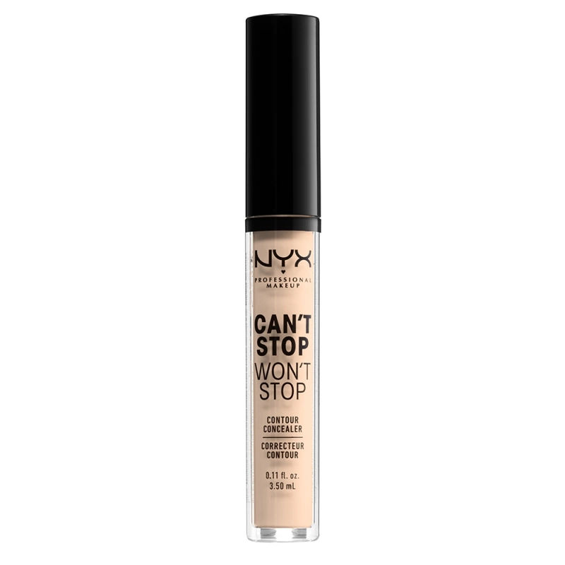 NYX Professional Makeup Cant Stop Wont Stop Concealer 04 Light Ivory