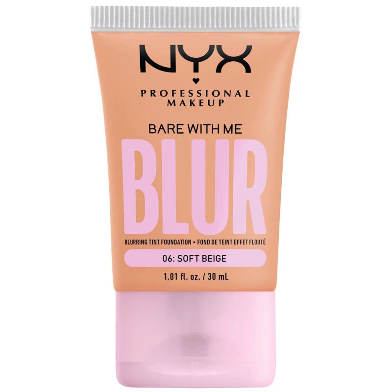 NYX Professional Makeup Bare With Me Blur Tint Foundation 06 Soft Beige 30 ml