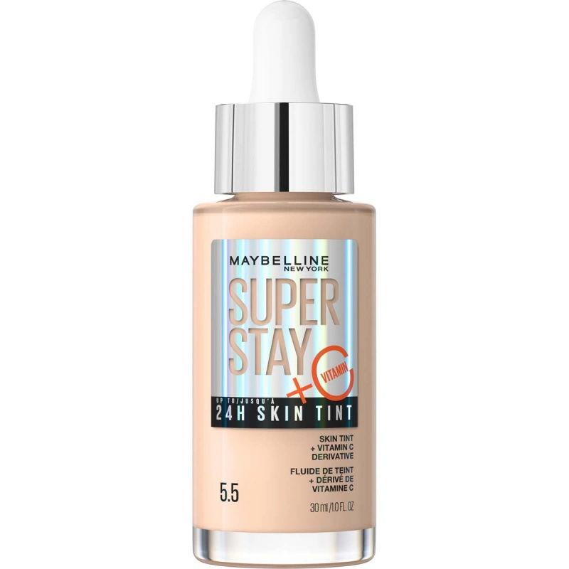 Maybelline New York Superstay 24H Skin Tint Bright Skin-Like Coverage - foundation - 5.5