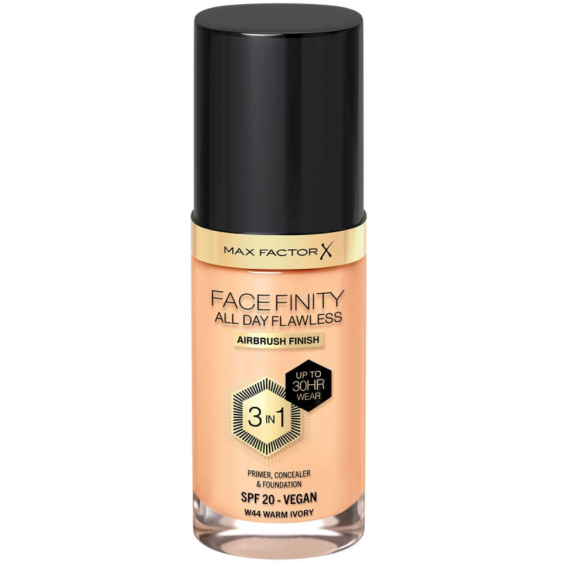 Max Factor Facefinity All Day Flawless Foundation - W44 Warm Ivory