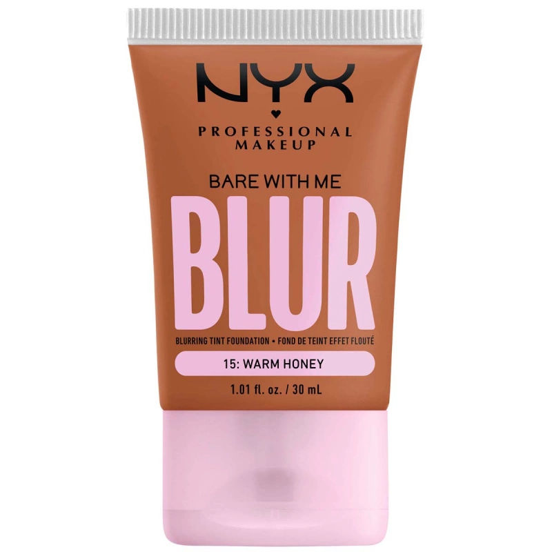 NYX Professional Makeup Bare With Me Blur Tint Foundation 15 Warm Honey 30 ml