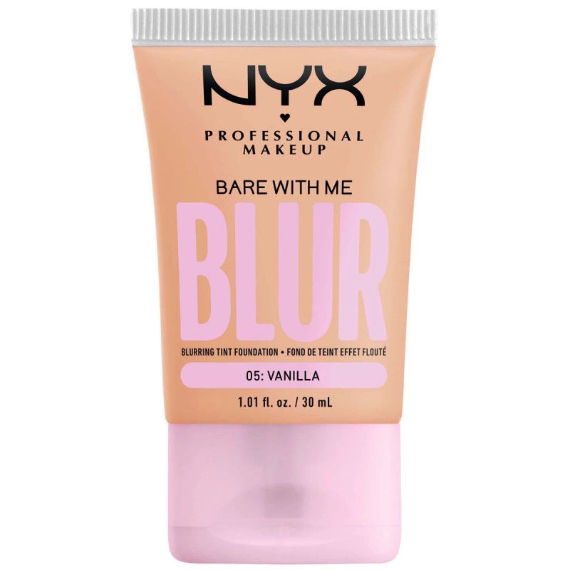 NYX Professional Makeup Bare With Me Blur Tint Foundation 05 Vanilla 30 ml