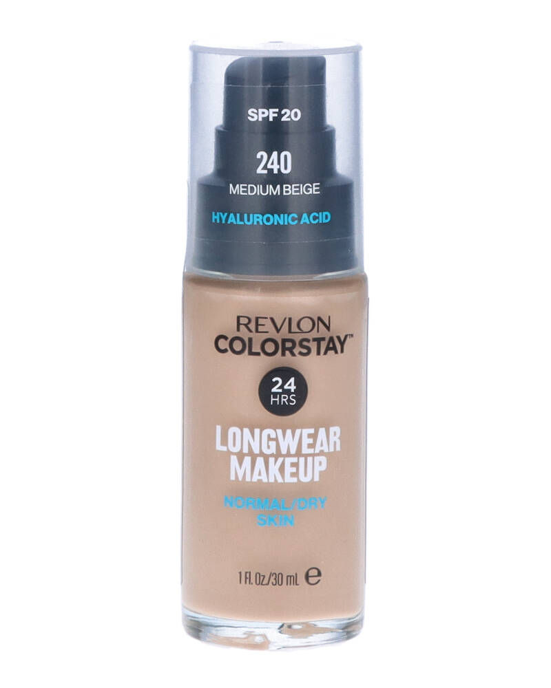 Revlon Colorstay Foundation Long Wear Makeup Normal/Dry Skin Medium Beige 30 ml