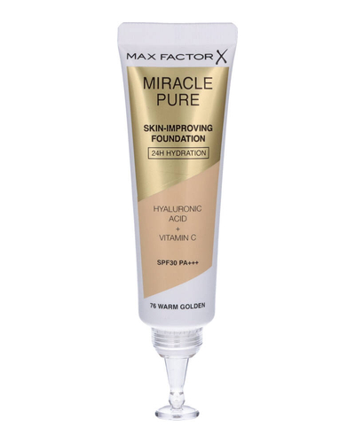 Max Factor Miracle Pure Skin Improving Foundation  076 Warm Golden