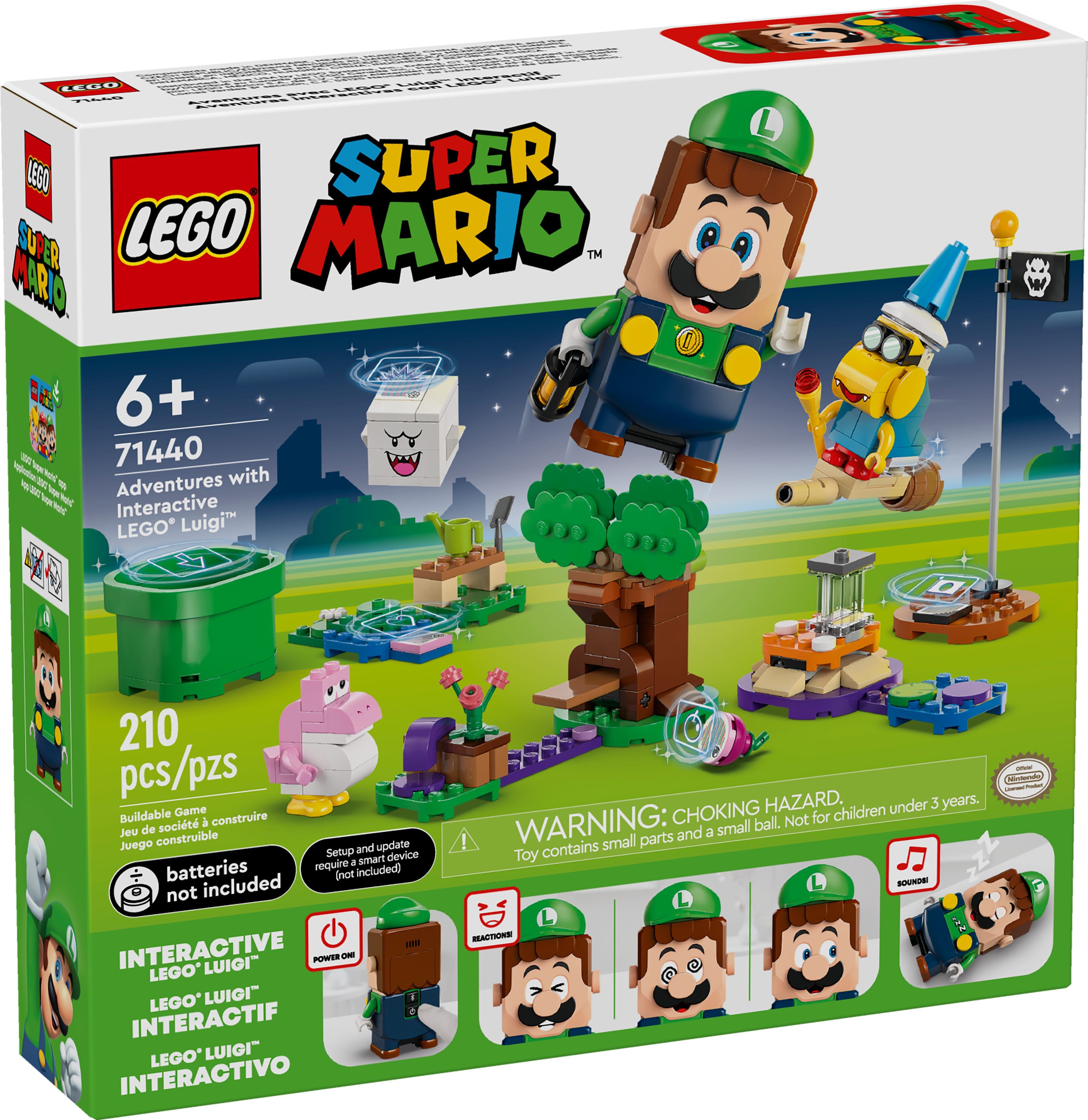 LEGO Super Mario Avonturen met interactieve LEGO Luigi™ 71440 Super Mario