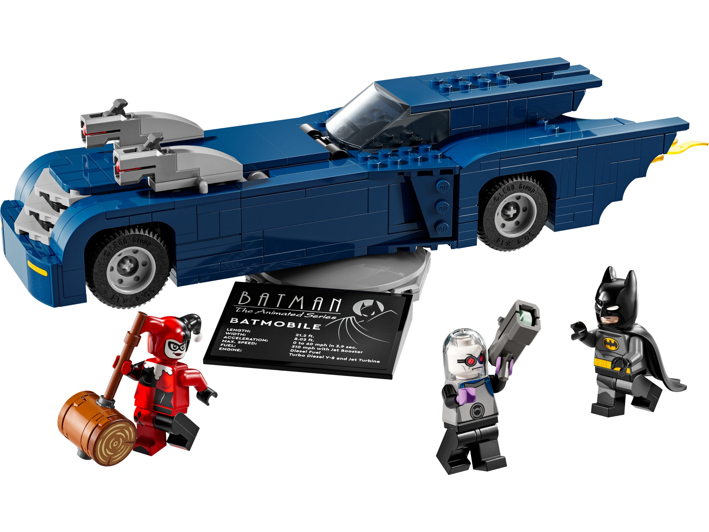 LEGO Batman met de Batmobile vs. Harley Quinn en Mr. Freeze