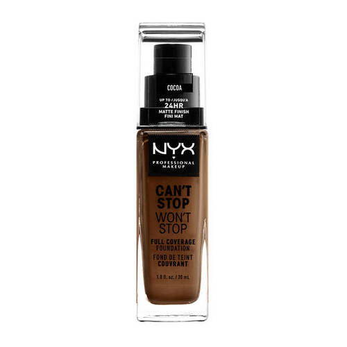 NYX Professional Makeup Can't Stop Won't Stop Full Coverage Foundation Cocoa 30 ml