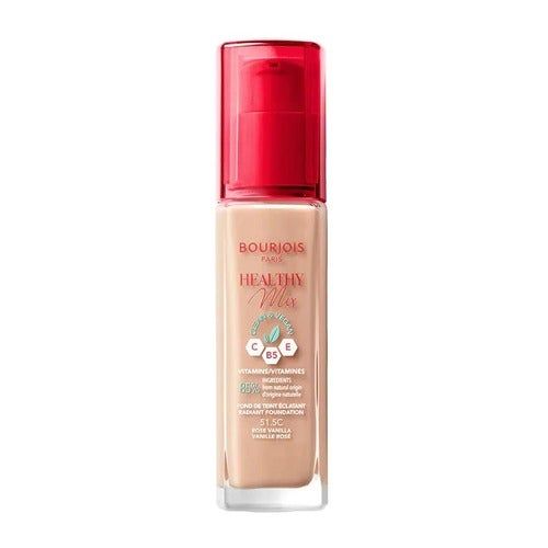 Bourjois Healthy Mix Clean Vegan Foundation 51.5 Rose Vanilla