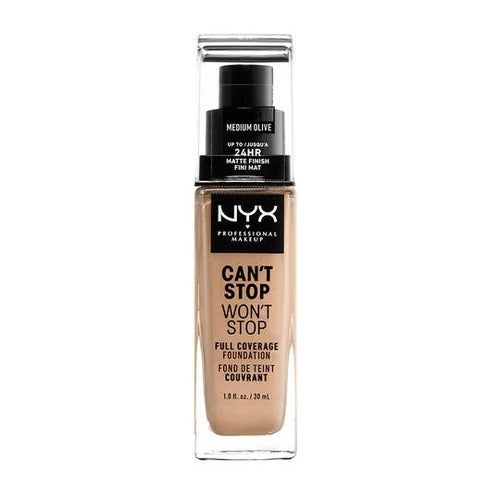 NYX Professional Makeup Can't Stop Won't Stop Full Coverage Foundation Medium Olive 30 ml