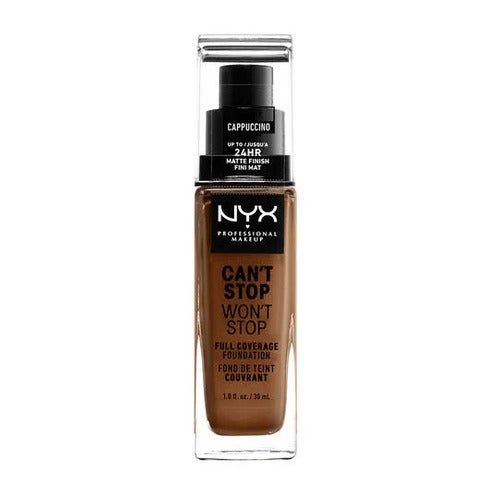 NYX Professional Makeup Can't Stop Won't Stop Full Coverage Foundation Cappuccino 30 ml