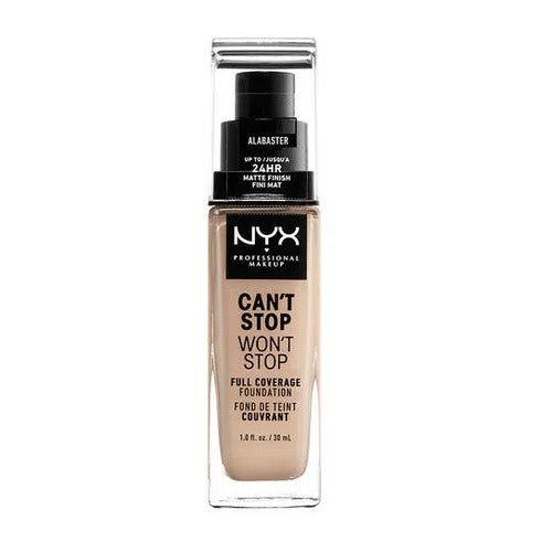 NYX Professional Makeup Can't Stop Won't Stop Full Coverage Foundation Alabaster 30 ml