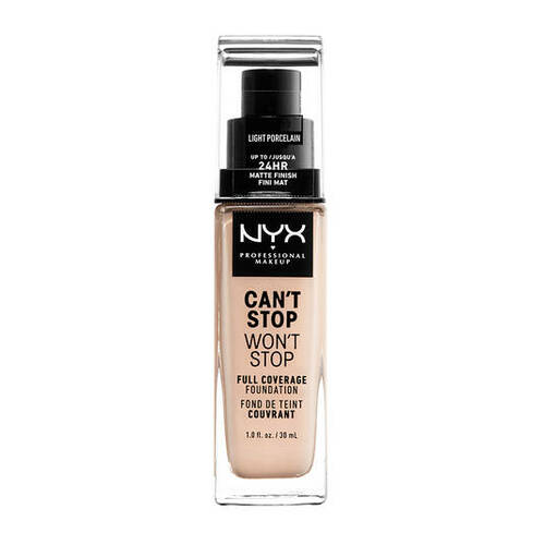 NYX Professional Makeup Can't Stop Won't Stop Full Coverage Foundation Light Porcelain 30 ml