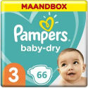 Pampers Baby Dry  luiers maat 3 - 66 stuks
