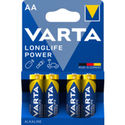 Varta Longlife power AA alkaline batterijen Batterij 4 stuks