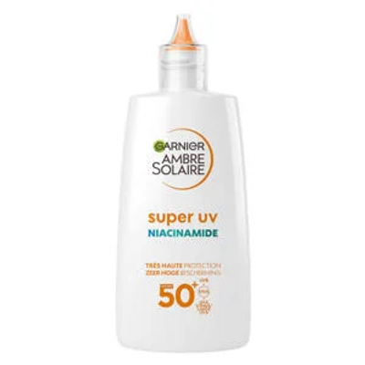 Garnier Ambre Solaire Super UV niacinamide anti-imperfecties fluid zonnebrand SPF50 - 40 ml