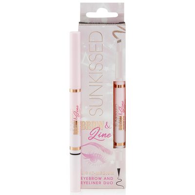 Sunkissed Brow&Line Eyebrow Pencil&Eyeliner Duo - 0.3g