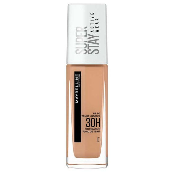 Maybelline New York Maybelline New York - SuperStay 30H Active Wear Foundation - 10 Ivory - Foundation - 30ml (voorheen Superstay 24H foundation)