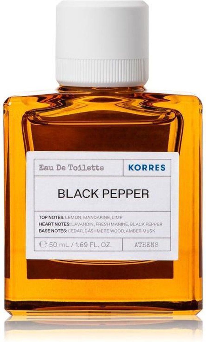 KORRES Black Pepper Eau De Toilette - 50ml