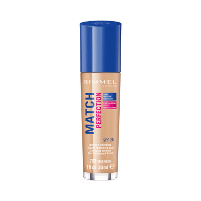 Rimmel London Match Perfection Foundation - 203 True Beige