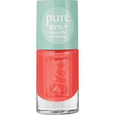 Etos Pure Nail Polish Happy Coral 5 ML