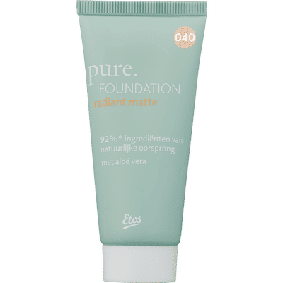 Etos Pure Foundation Radiant Matte 040 Warm Sand