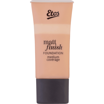 Etos Matt Finish Foundation 01 Ivory