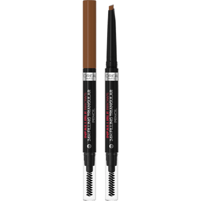 L'Oréal Paris Infaillible 24H Brow Filling Triangular Pencil - 6.0 Dark Blonde - Opdraaibaar wenkbrauwpotlood - 9.2gr