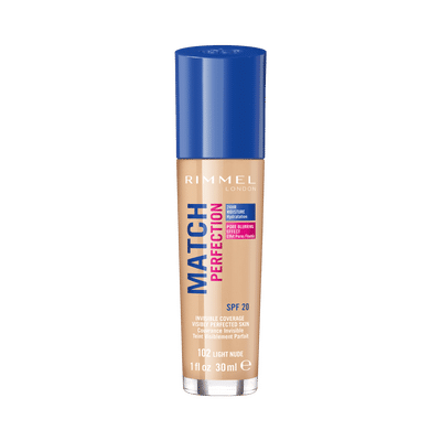 Rimmel London Match Perfection Foundation 102 Light Nude