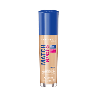 Rimmel London Match Perfection foundation - Light Nude 102