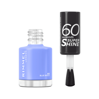 Rimmel 60 Seconds Super Shine Nagellak - 856 Blue Breeze