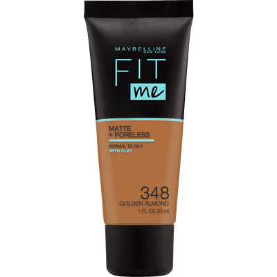 Maybelline New York Fit Me Matte + Poreless Foundation 348 Golden Almond