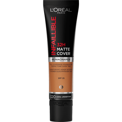 L’Oréal Paris Infaillible 32H Matte Cover Foundation - 320 - Foundation met een volledige dekking en een matte finish - 30 ml