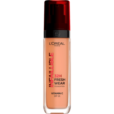 L’Oréal Paris Infaillible 32HR Fresh Wear Foundation - 320 - Langhoudende Foundation met SPF 25 en Vitamine C - 30ML