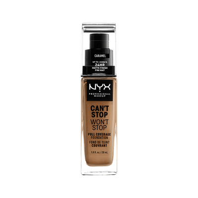 Nyx Professional Makeup Can't Stop Won't Stop Foundation - Caramel - - Volledig Dekkende Foundation - Medium