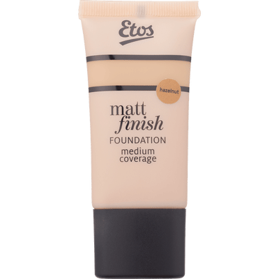 Etos Matt Finish Foundation - Hazelnut