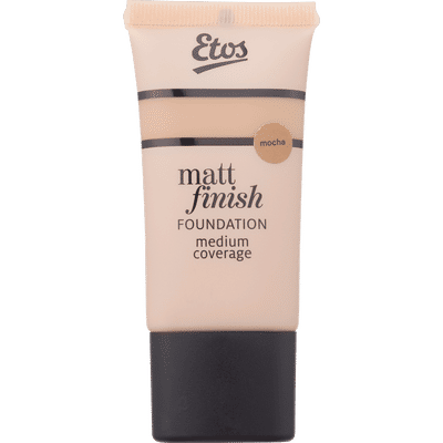 Etos Matt Finish Foundation - Mocha